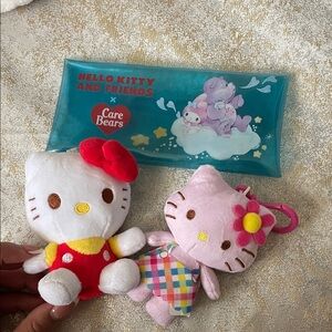 Sanrio Hello Kitty and Friends Plush Set & Pencil Pouch Hello Kitty Care Bears